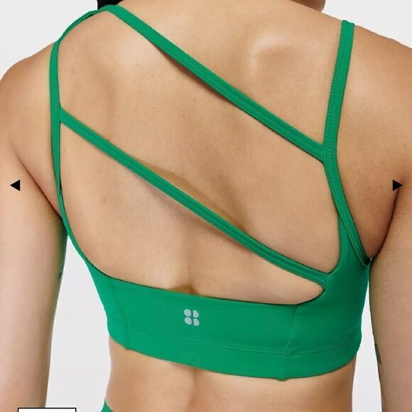 Sweaty Betty asymmetric sports bra size large NWT - Picture 2 of 12